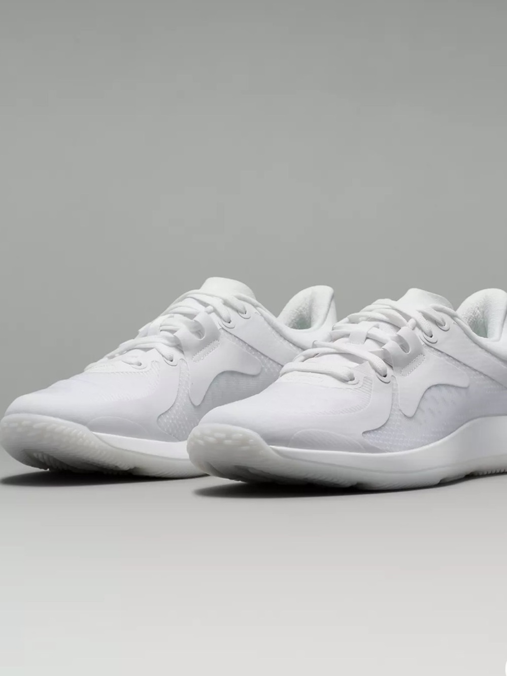 lululemon athletica White Cream Trainer Sneakers